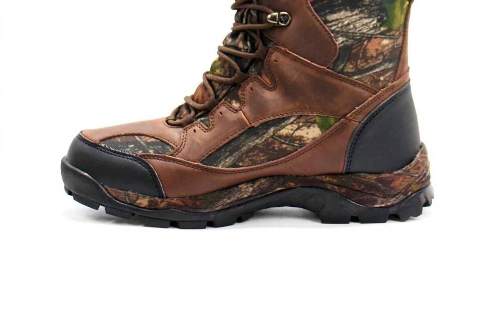 NEW NORTHSIDE men's renegade waterproof hunting boots in brown camo - Picture 2 of 8